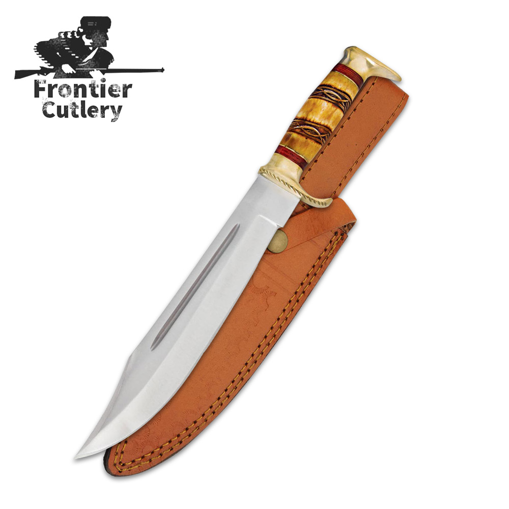 Fixed Blade Bowie Knife – Crafted for Outdoor Enthusiasts