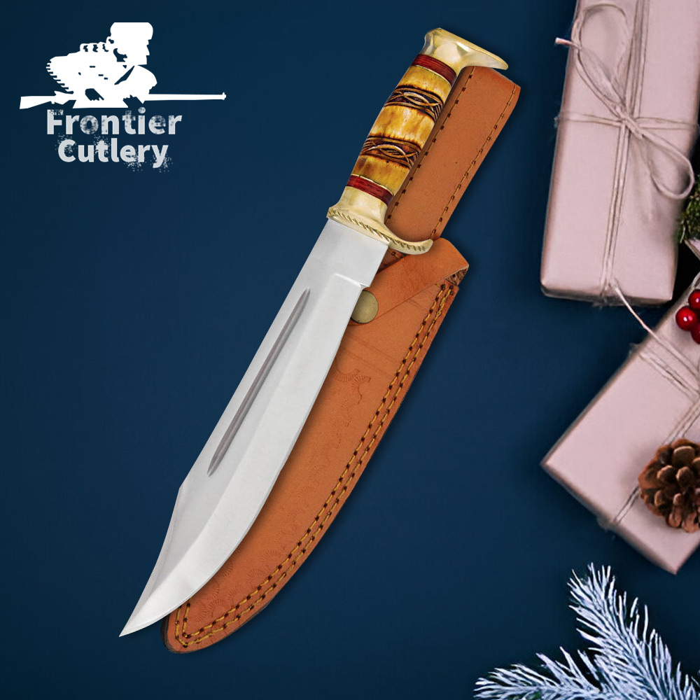 Fixed Blade Bowie Knife – Crafted for Outdoor Enthusiasts